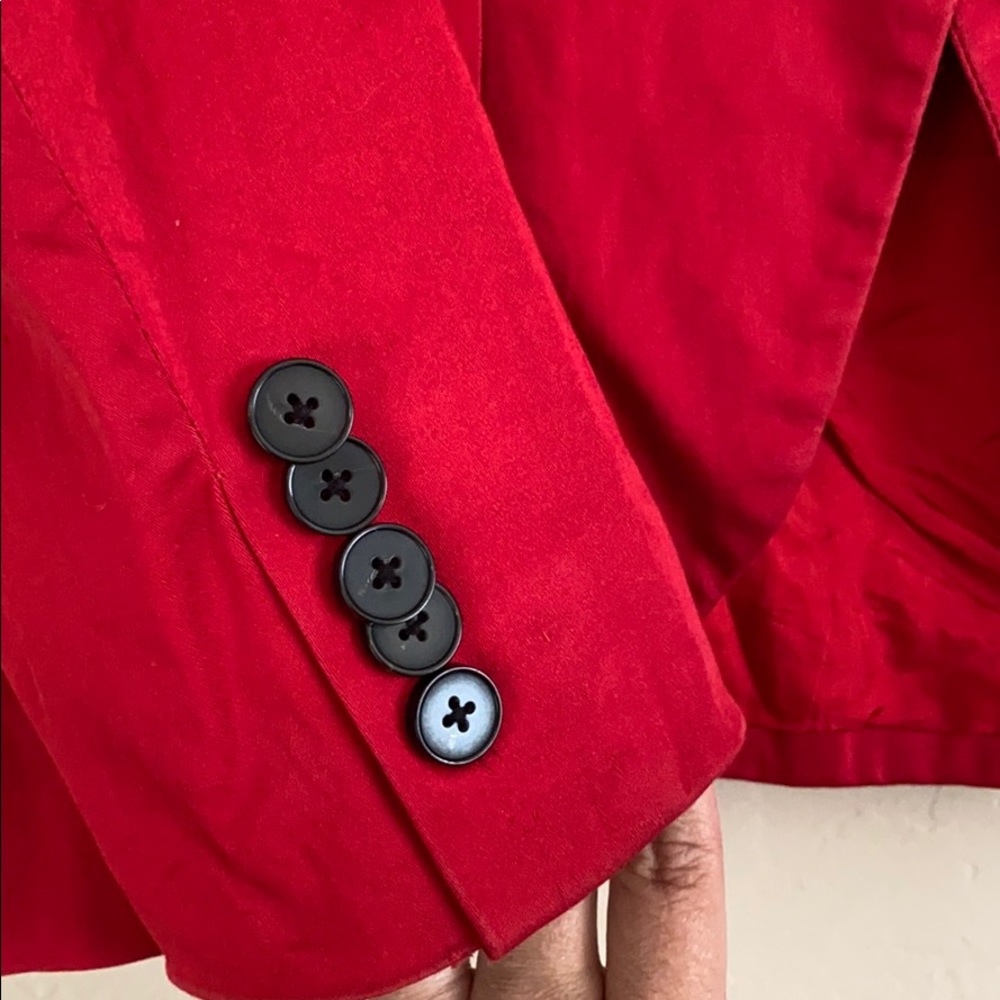 Zara Basic Red Jacket - image 6